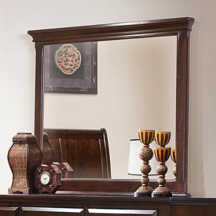 Crown Mark Portsmouth B6075 Landscape Dresser Mirror Bullard