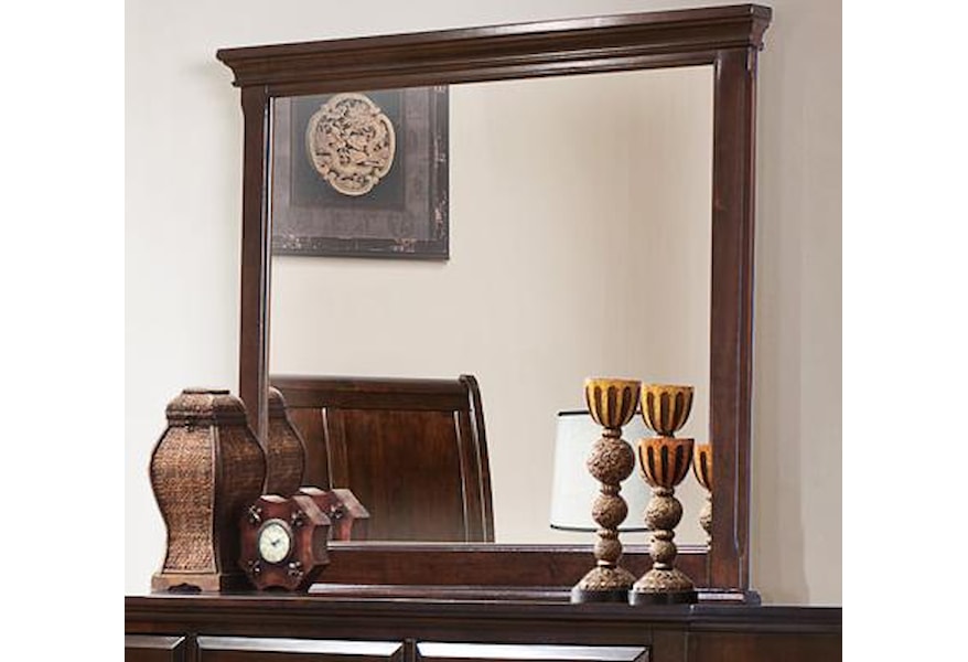 Crown Mark Portsmouth B6075 Landscape Dresser Mirror Bullard