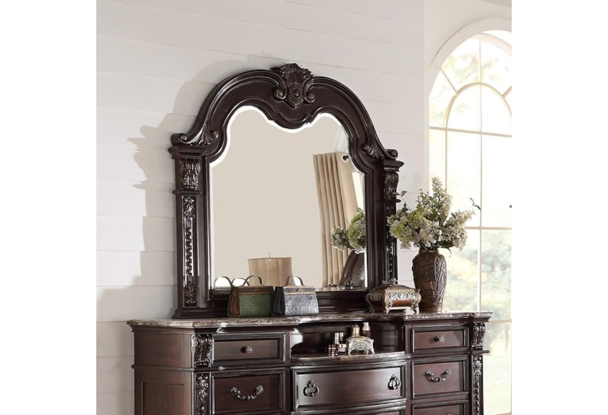 Crown Mark Stanley Bedroom B1600 11 Traditional Framed Dresser