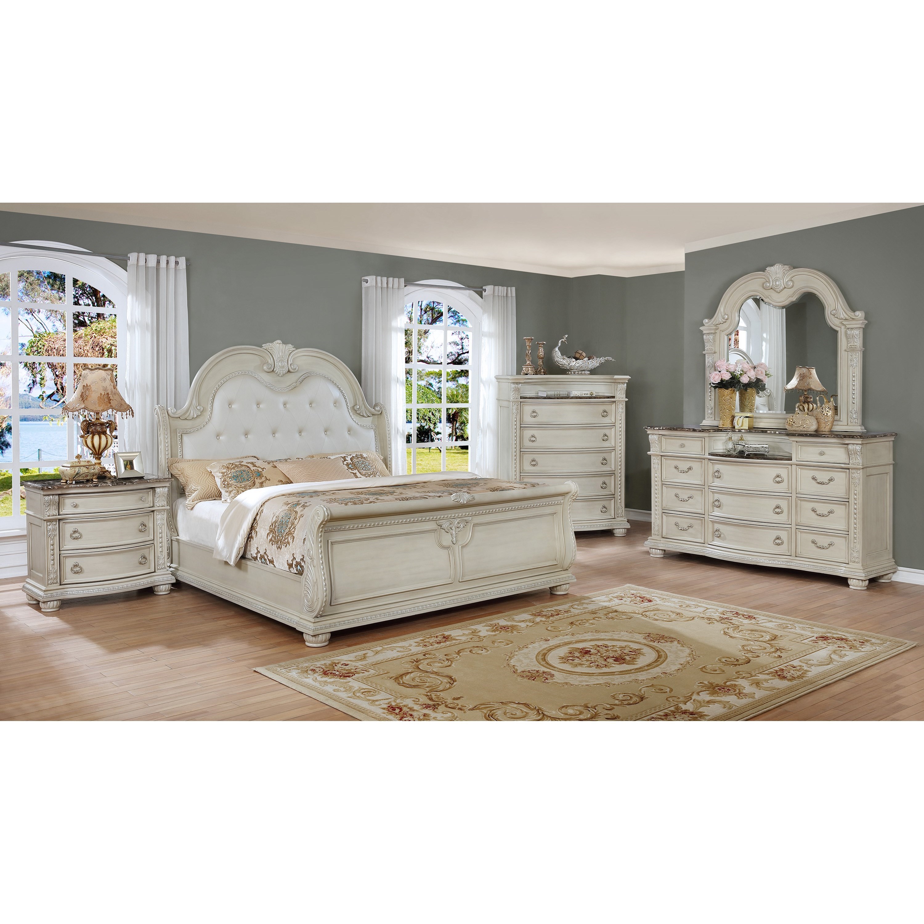 Crown Mark Stanley Queen Bedroom Group Wayside Furniture Bedroom Groups