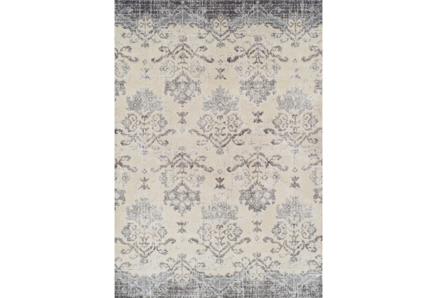 Dalyn Antigua An11pe5x8 Pewter 5 3 X7 7 Area Rug Hudson S Dalyn Antigua An11pe5x8 Pewter 5 3 X7 7