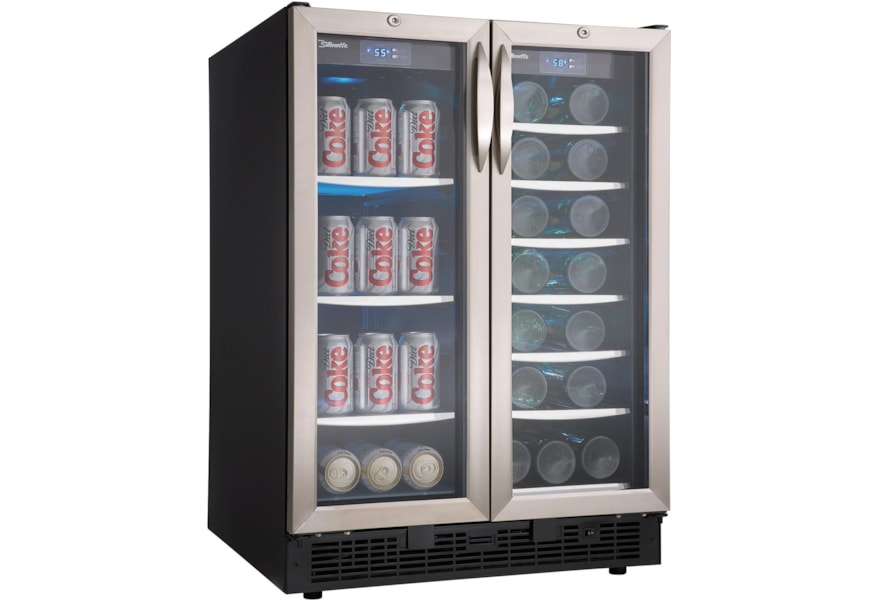 Danby Dbc2760bls 5 Cu Ft Beverage Center With 60 Beverage Cans Capacity Furniture And Appliancemart Refrigerator Beverage Coolers