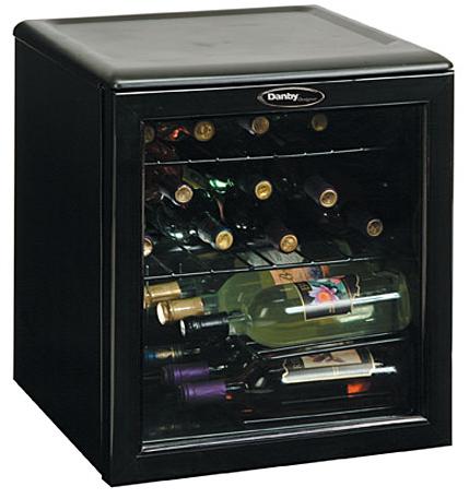 Danby Dwc172bl 1 8 Cu Ft Designer Series Wine Cooler With 17 Bottle Capacity Furniture And Appliancemart Refrigerator Wine Cooler