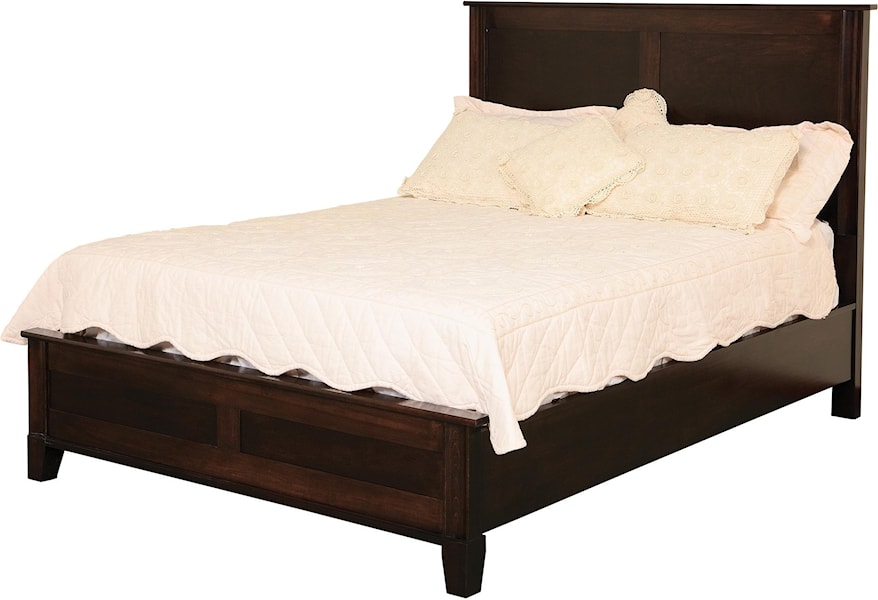 Cosmopolitan Frame Bed With Low Footboard
