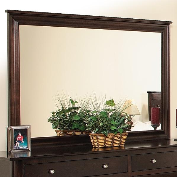 Daniel S Amish Cosmopolitan Dresser Mirror W Brackets Rotmans