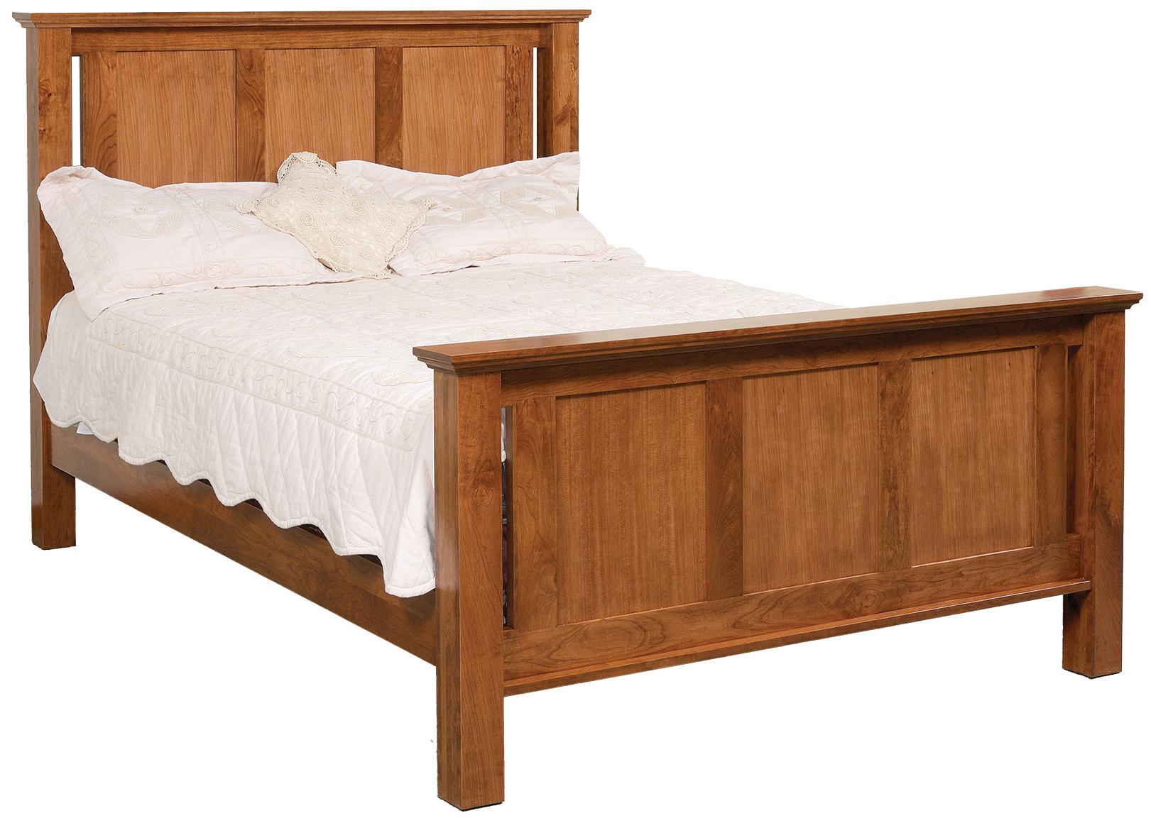 Daniel S Amish Elegance Queen Frame Bed Goffena Furniture