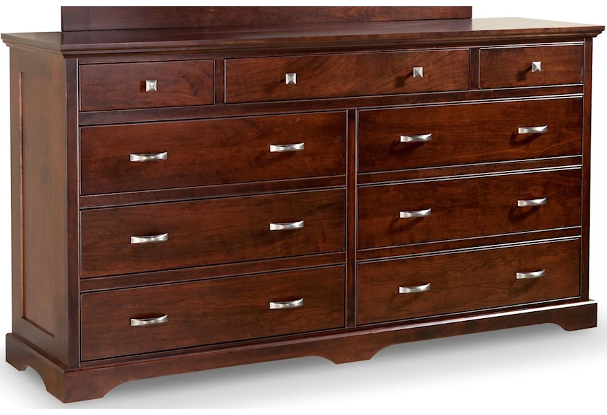 Daniel S Amish Elegance 35 3557 Solid Wood 7 Drawer Dresser