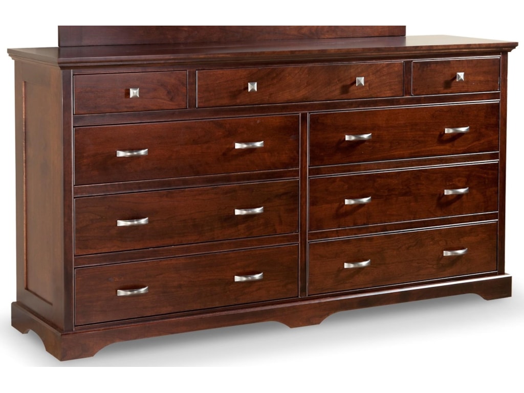 Daniel S Amish Elegance Solid Wood 7 Drawer Dresser Westrich