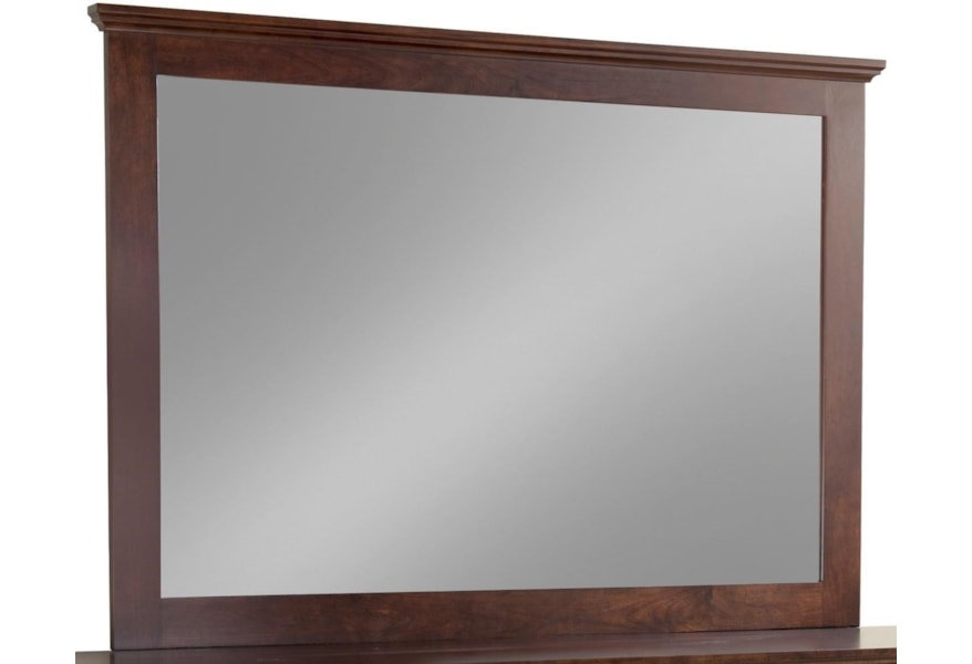 Daniels Amish Elegance Tall Wide Mirror Virginia Furniture