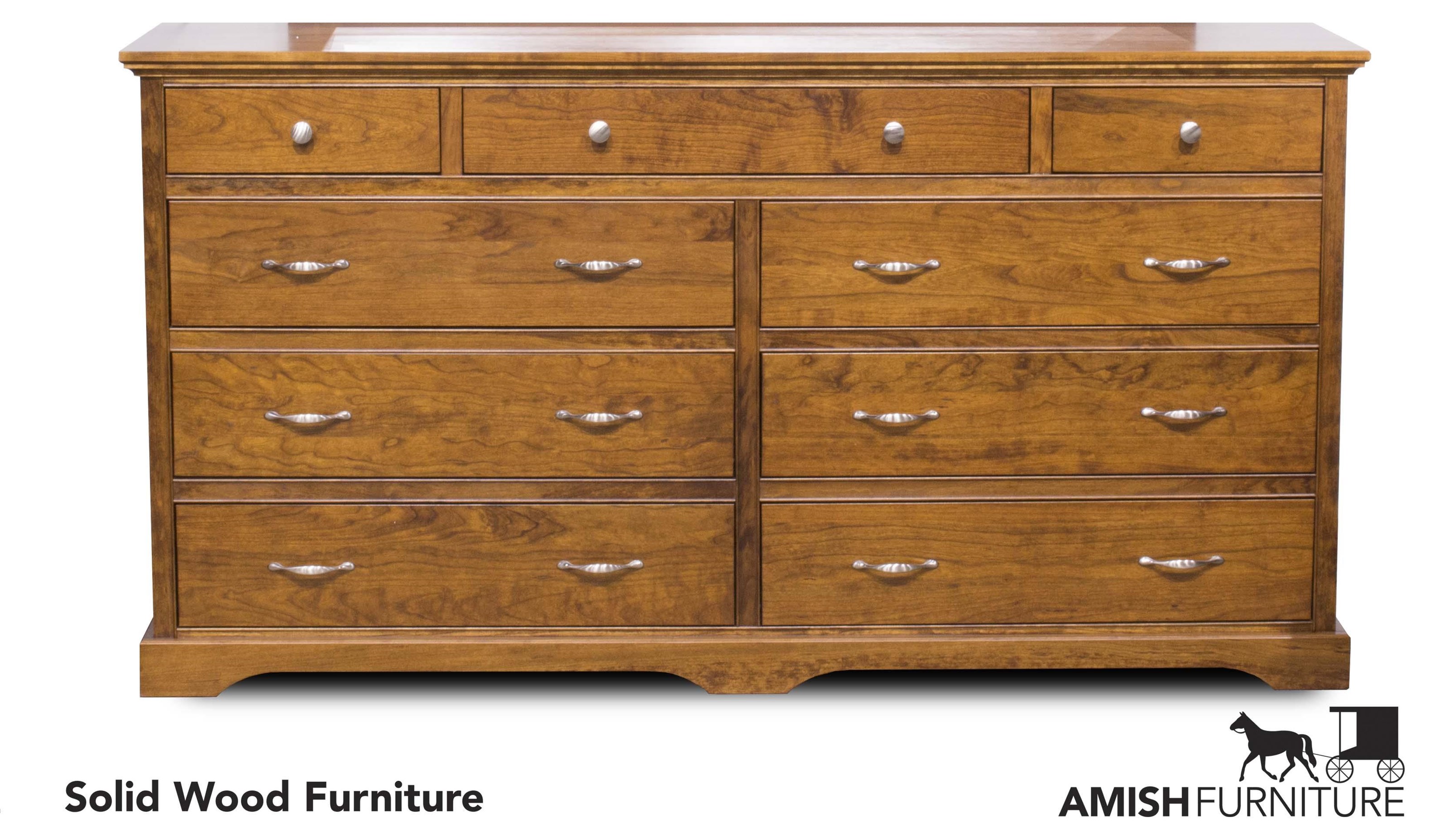 Daniel S Amish Elegance 9 Drawer Dresser Ruby Gordon Home Dressers