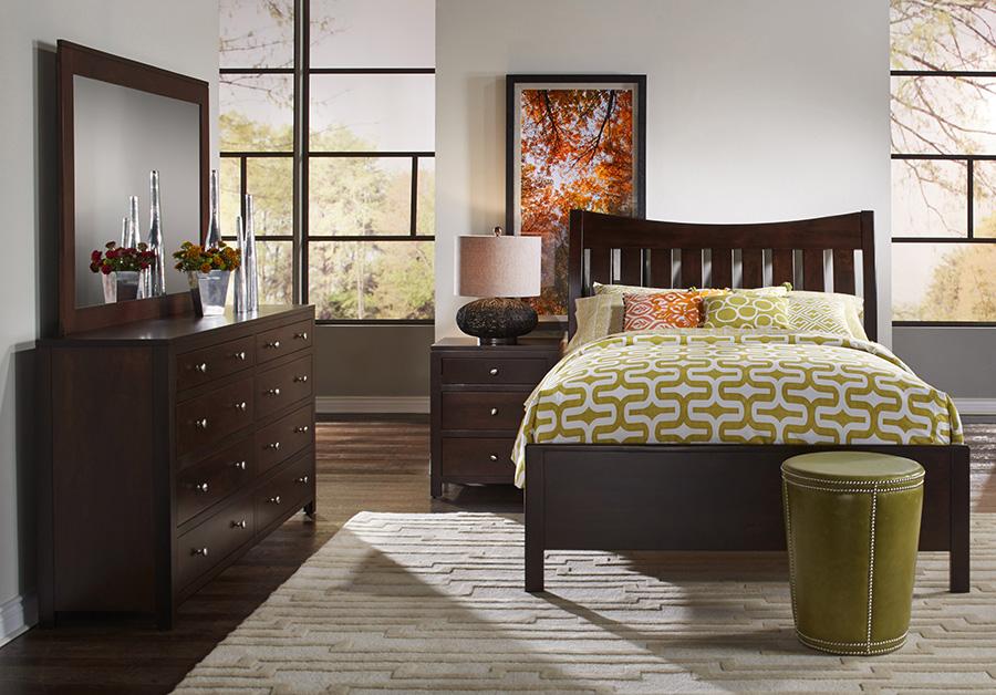 Daniel S Amish Modern 8 Drawer Dresser Belfort Furniture Dressers