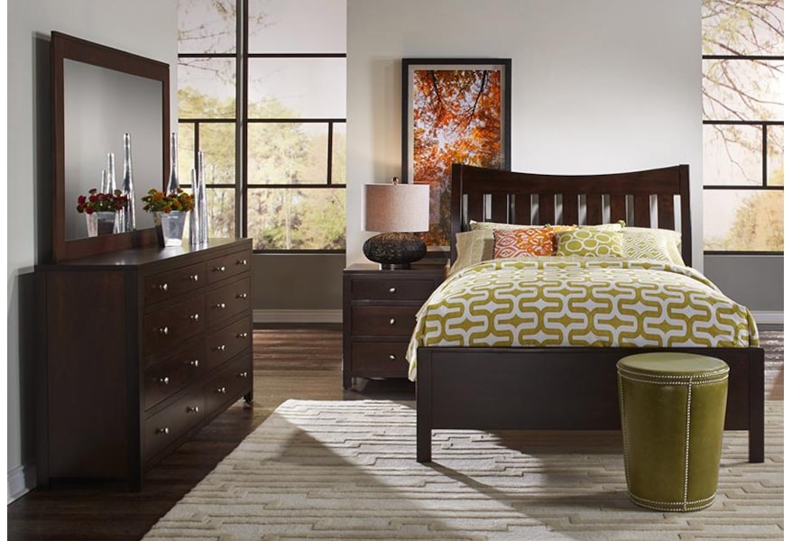 Daniel S Amish Modern 8 Drawer Dresser Belfort Furniture Dressers