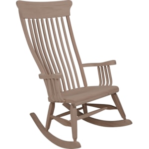 Daniel S Amish Daniel Rocker Solid Wood Rocking Chair Belfort Furniture Wood Rockers