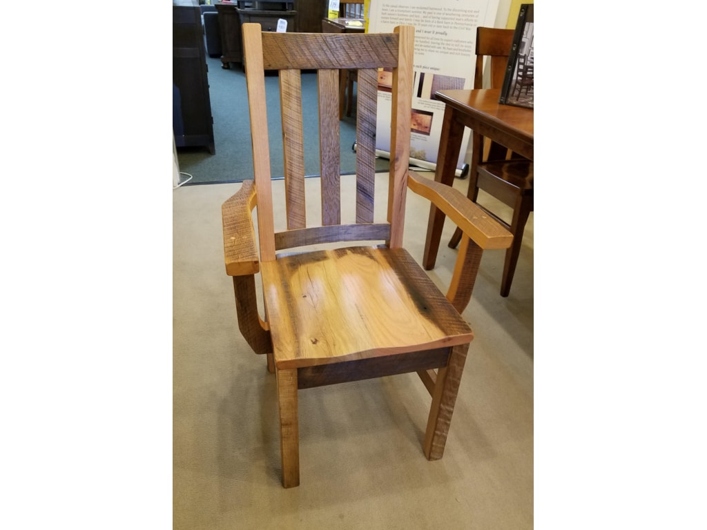 Reclaimed Barnwood Reclaimed Barnwood Silver Lake Arm Chair By Daniel S Amish At Rife S Home Furniture