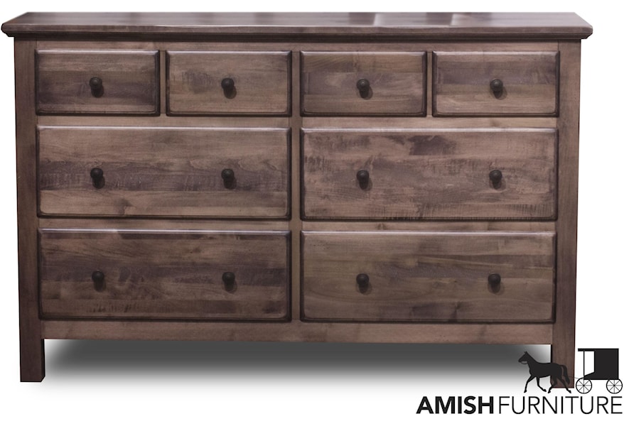 Daniel S Amish Lewiston 8 Drawer Dresser Ruby Gordon Home Dressers