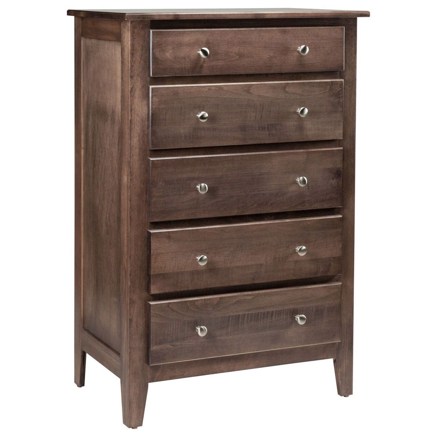 Daniel S Amish Mapleton 5 Drawer Chest Vandrie Home Furnishings