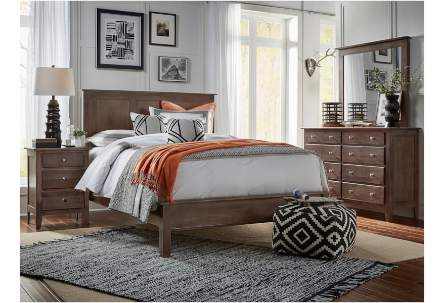 Daniel S Amish Mapleton 35 5038 39 5052 8 Drawer Dresser Mirror Set Gill Brothers Furniture Dresser Mirror Sets