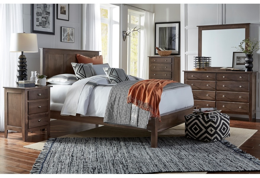 Daniel S Amish Mapleton 35 5038 39 5052 8 Drawer Dresser Mirror Set Gill Brothers Furniture Dresser Mirror Sets