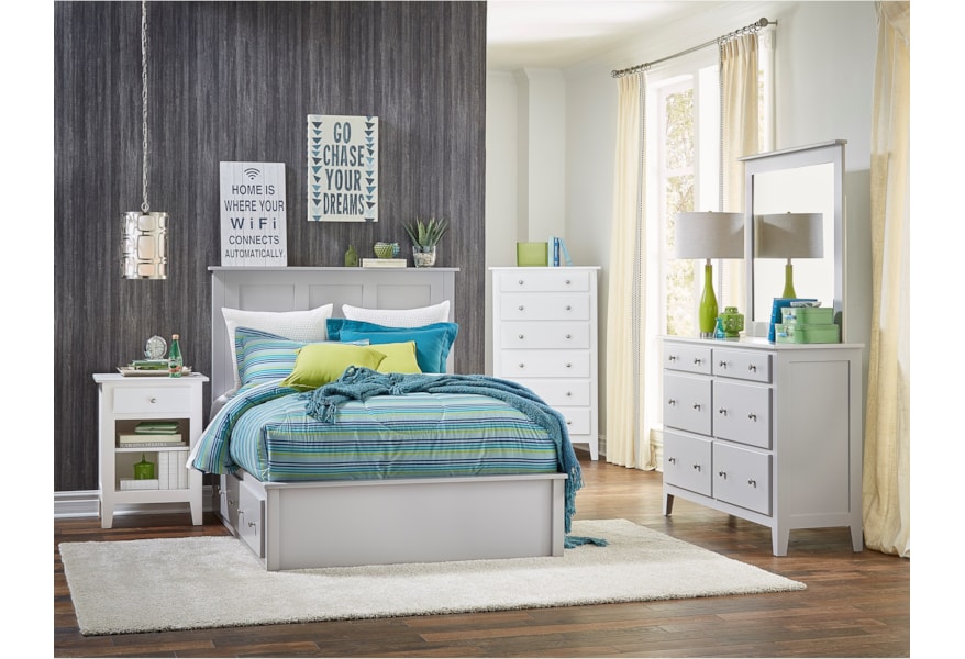 Daniel S Amish Mapleton 6 Drawer Double Dresser Prime Brothers Furniture Dressers