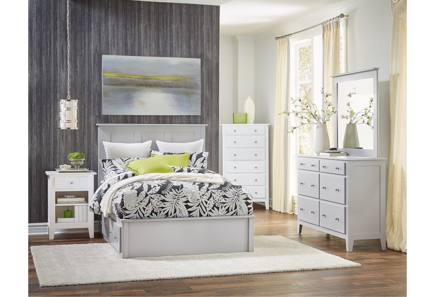 Daniel S Amish Mapleton 6 Drawer Double Dresser Prime Brothers Furniture Dressers