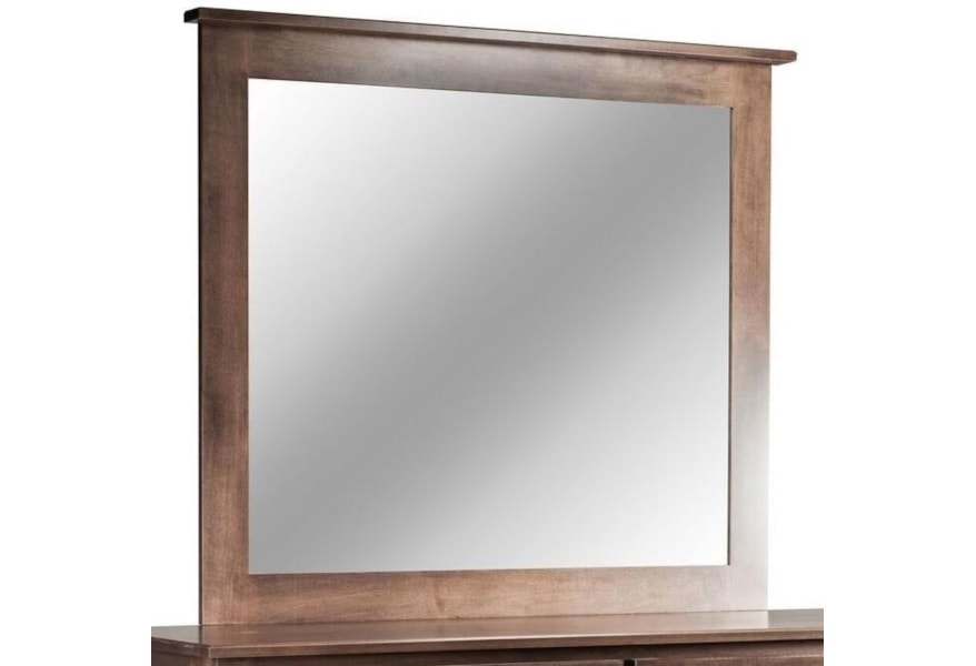 Daniel S Amish Mapleton 39 5052 Tall Medium Mirror Pilgrim Furniture City Dresser Mirrors