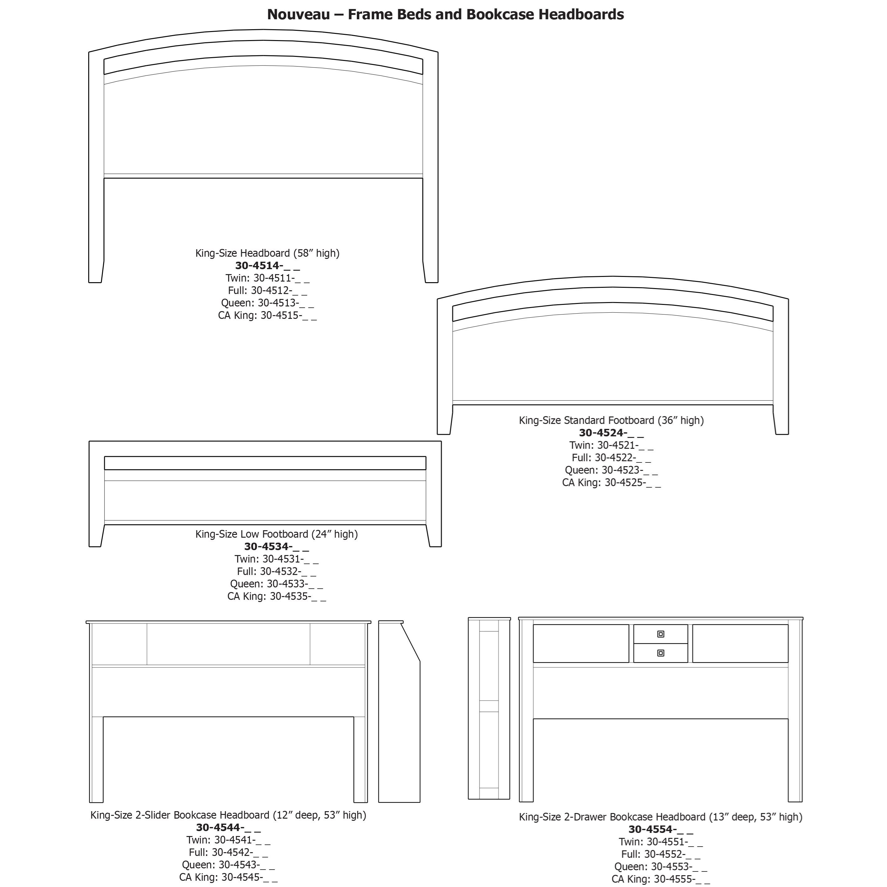Daniel S Amish Nouveau California King Low Profile Bed Hudson S Furniture Platform Beds Low Profile Beds