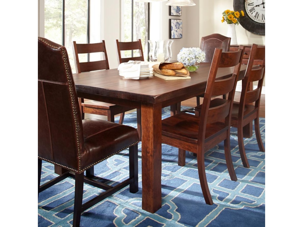 Daniels Amish Westchester Solid Wood Dining Table Belfort Daniels Amish Westchester Solid Wood Dining Table Belfort
