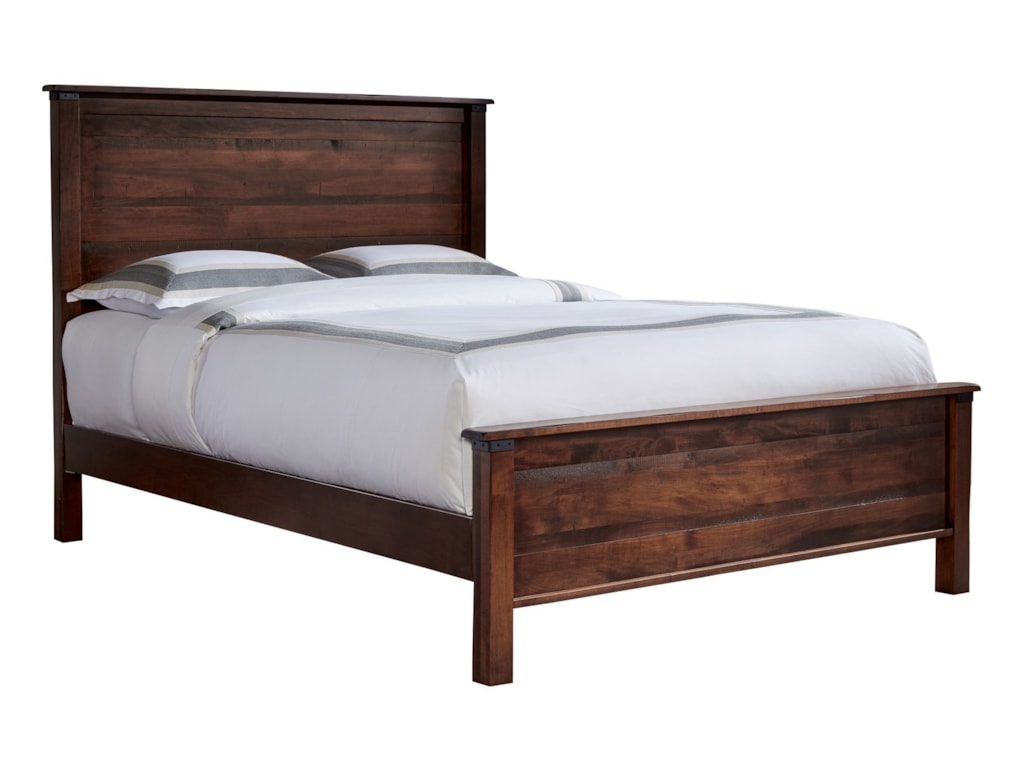 Daniel S Amish Wildwood Solid Wood King Bed Conlin Furniture Daniel S Amish Wildwood Solid Wood King Bed