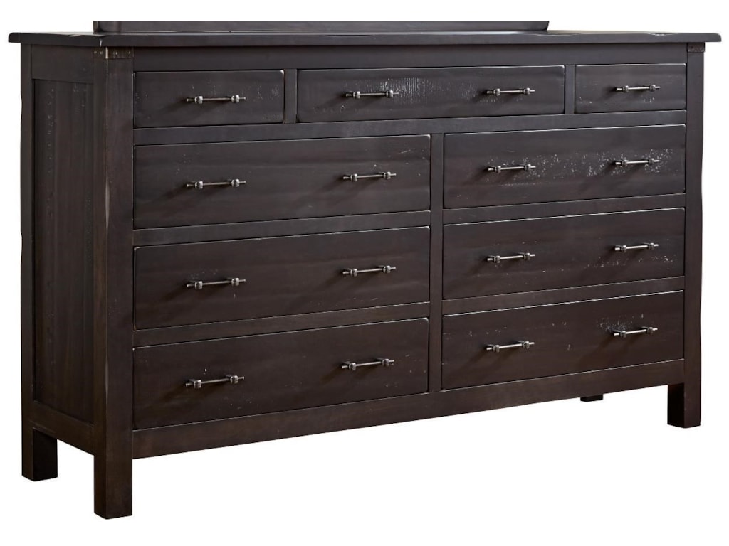 Daniel S Amish Wildwood 35 4859 Solid Wood 9 Drawer Dresser Solid Wood 9 Drawer Dresser By Daniel S Amish Home Bedroom Furniture Dressers Wildwood Wildwooddresser