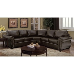 Phoenix Custom Furniture Hacienda Hacienda 2pc Sectional Traditional Sectional Del Sol Furniture Sectional Sofas