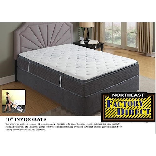 Northeast Factory Direct Invigorate Mattress 18 Northeast Factory Direct Invigorate Mattress 18