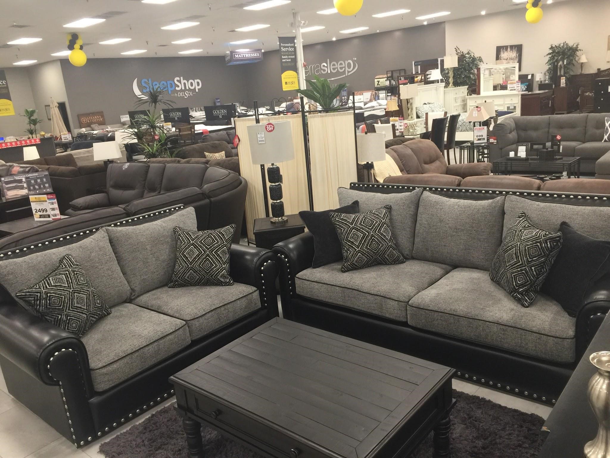 Phoenix Custom Furniture Stallion 2pc Sofa And Love Seat Black 2pc