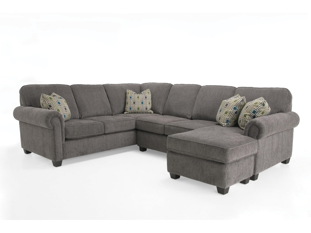 Decor Rest 2006 Sectional Transitional Sofa Group With Decor Rest 2006 Sectionalsectional Sofa Group