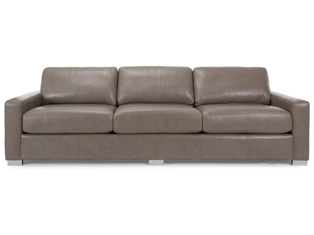 Decor Rest 2591 Contemporary 102 Sofa With Track Arms Stoney Decor Rest 2591 Contemporary 102 Sofa