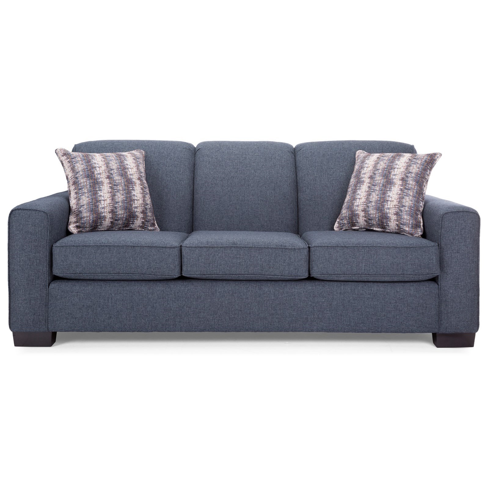 Decor Rest 2805 Contemporary Sofa With Track Arms Stoney Creek Furniture Sofas