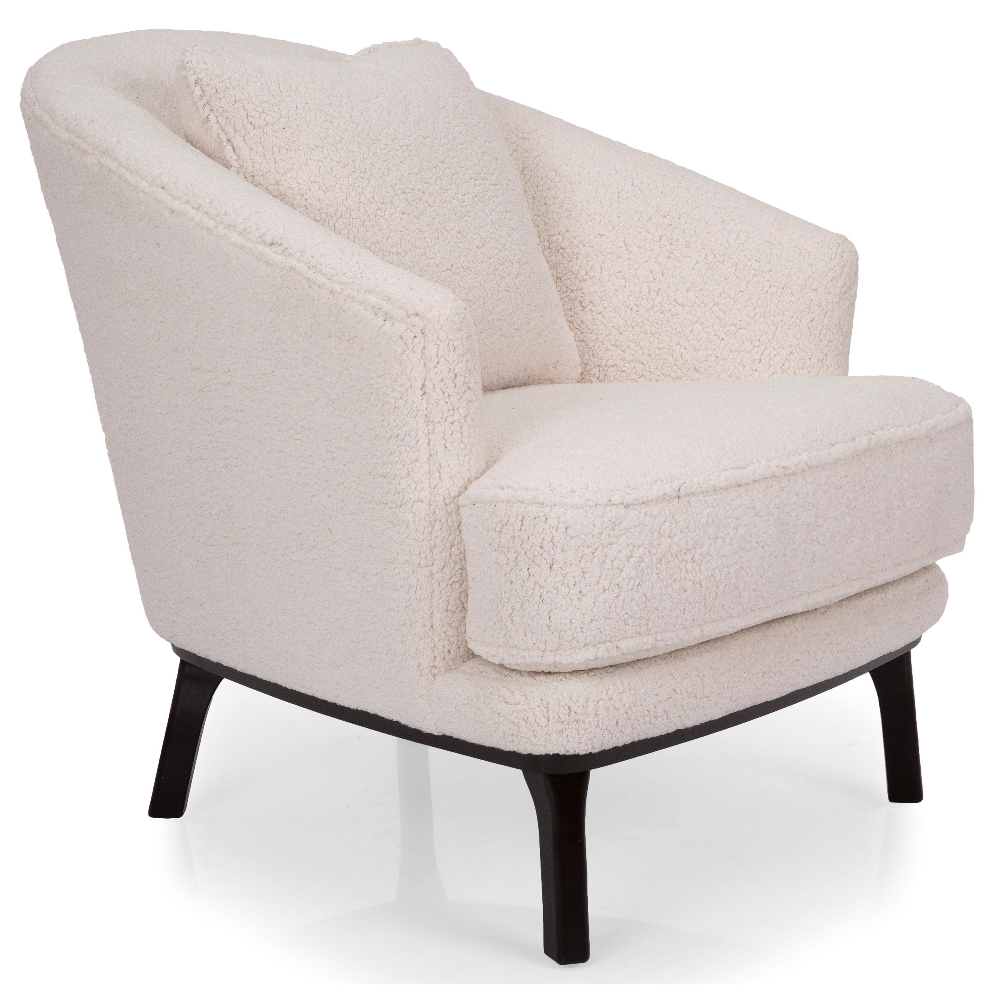 Taelor Designs 2883 Contemporary Upholstered Chair With Tall