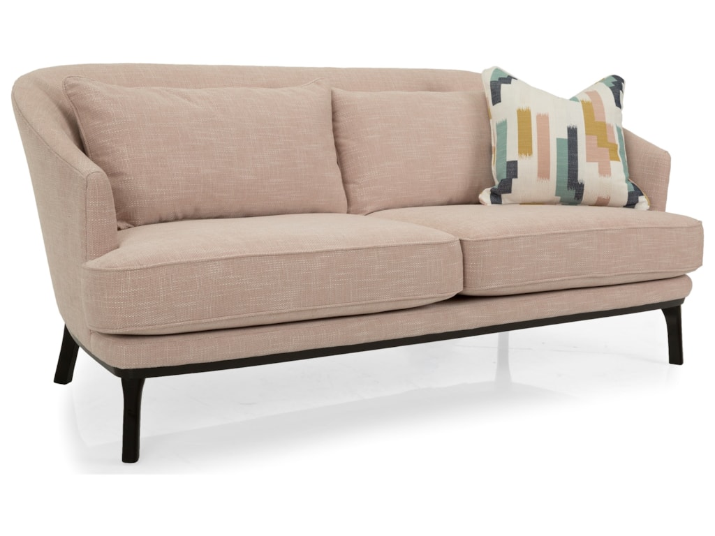 2883 Contemporary Sofa With Tall Wood Legs By Decor Rest At Stoney Creek Furniture 2883 Contemporary Sofa With Tall Wood Legs By Decor Rest At Stoney Creek Furniture