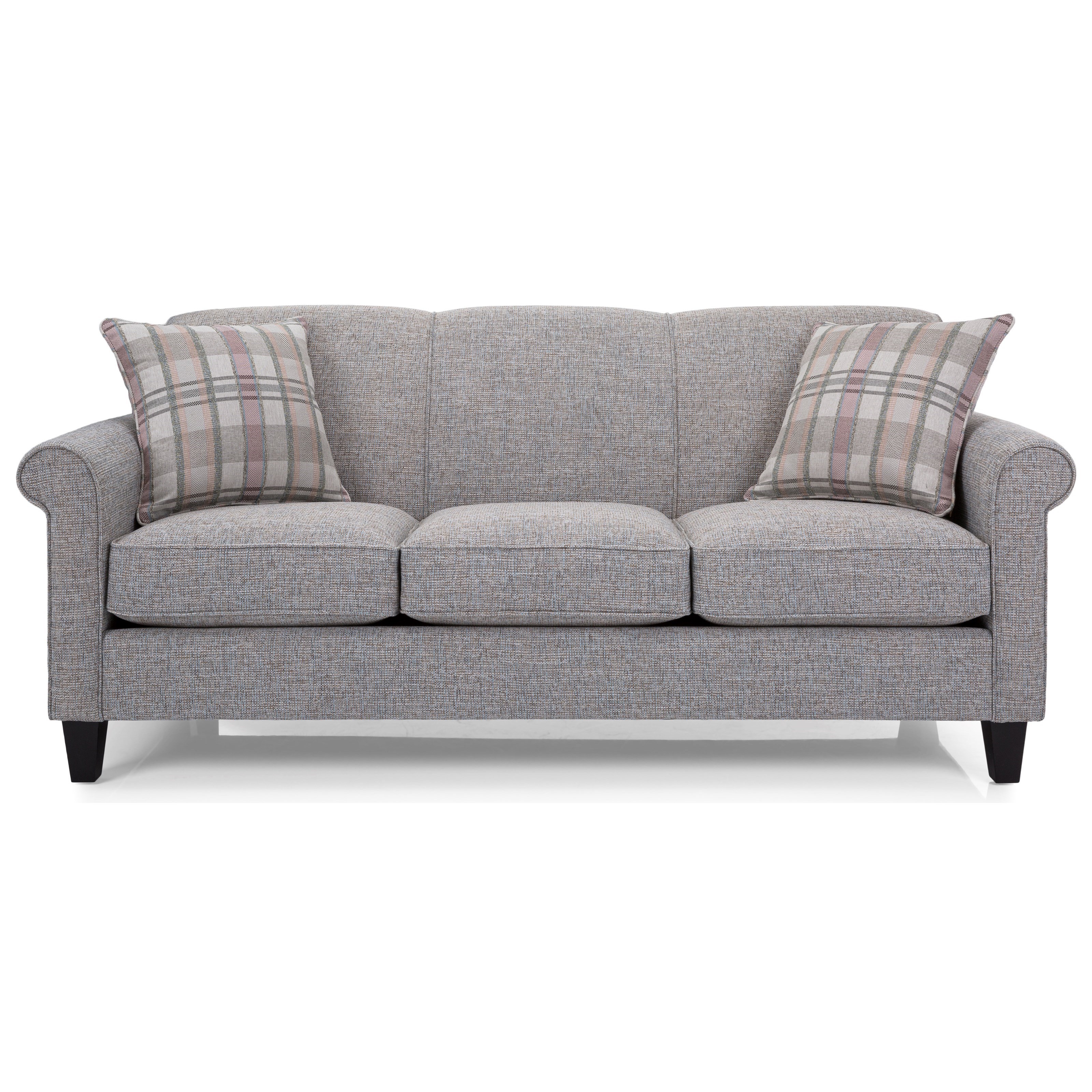 attached back sofa