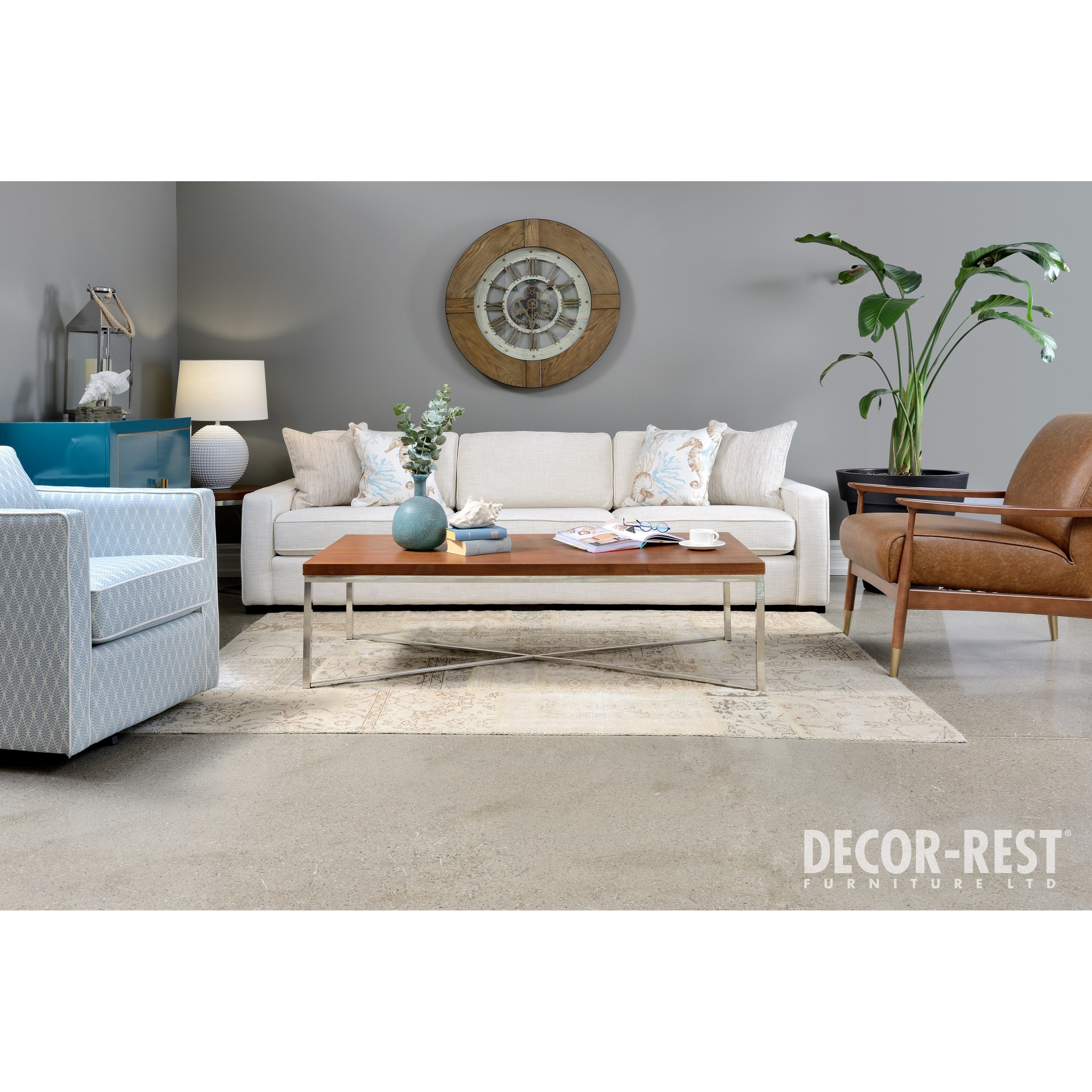 Decor Rest 6390 Contemporary Exposed Wood Accent Chair Johnny Janosik Exposed Wood Chairs,Hazelnut Chocolate Milk Tea Minuman Chatime