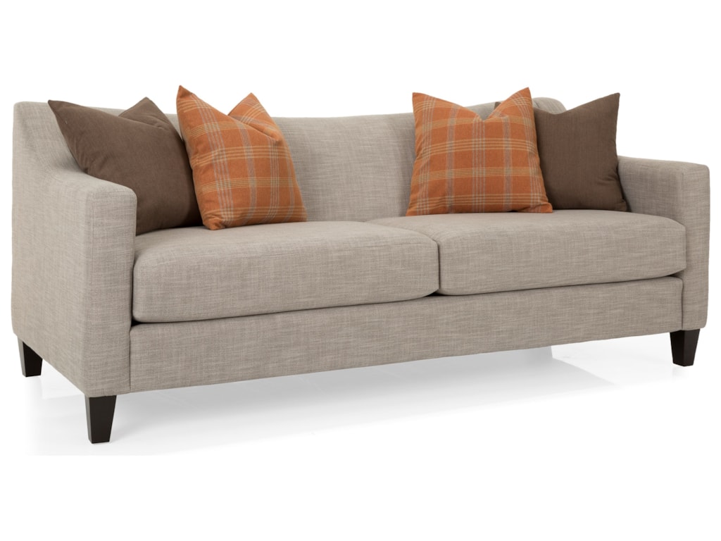 7822 Contemporary Sofa With Tapered Wood Legs By Decor Rest At Stoney Creek Furniture 7822 Contemporary Sofa With Tapered Wood Legs By Decor Rest At Stoney Creek Furniture