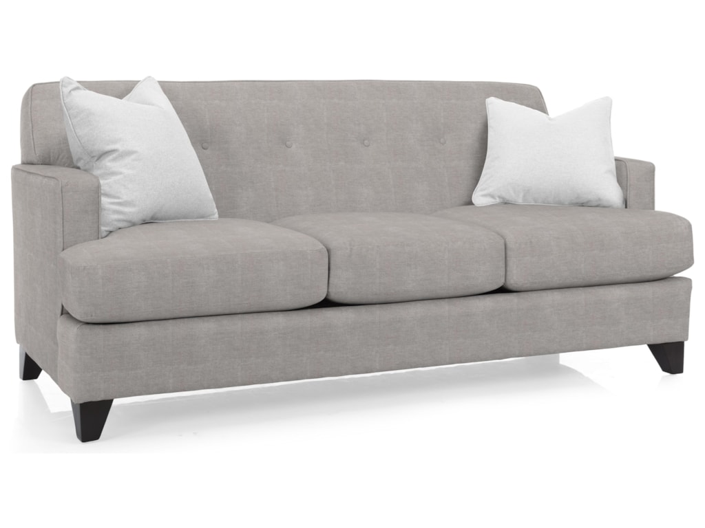 Decor Rest 2532 Sofa With Casual Mid Century Look Stoney