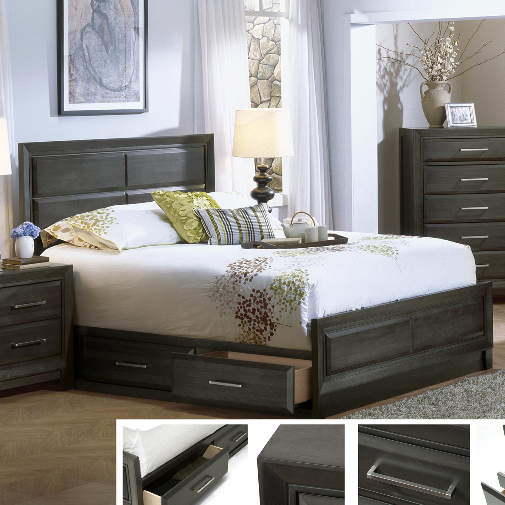 Defehr Verona King Panel Bed With Underbed Storage Stoney Creek