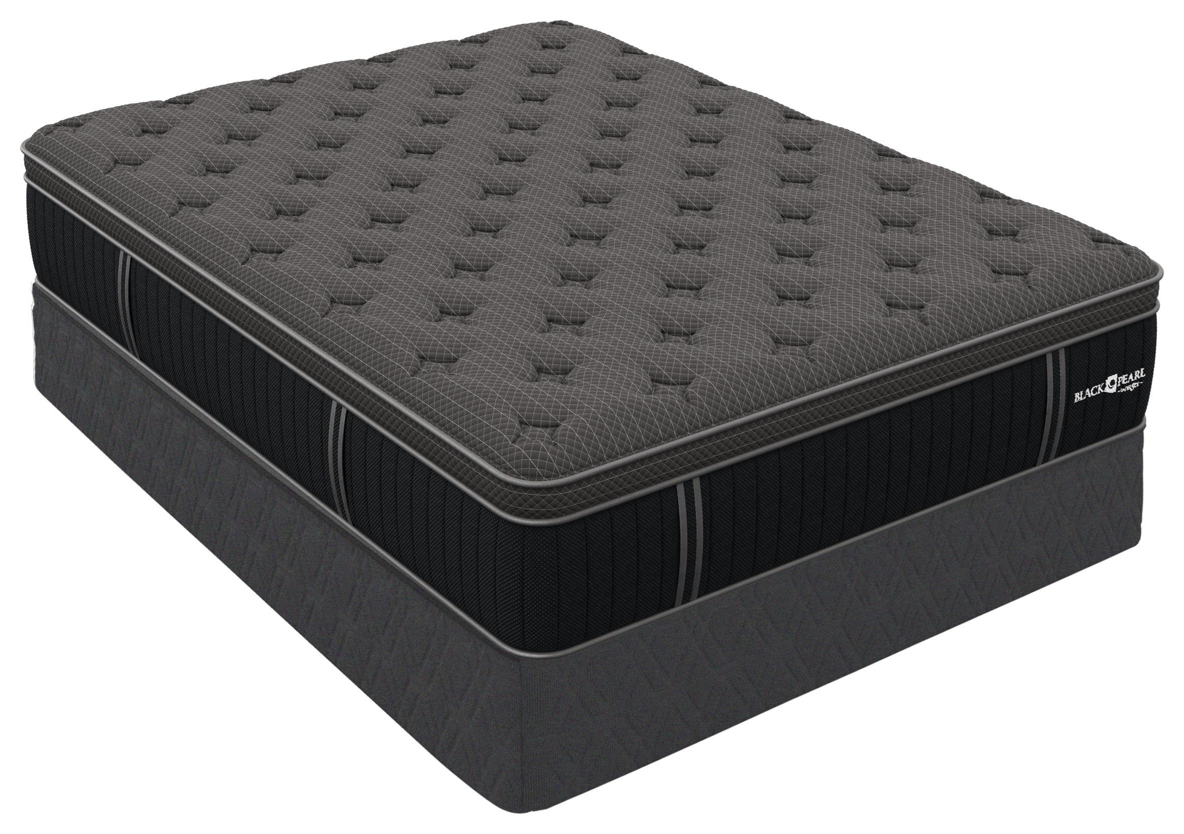Sleep Shop Mattress Black Pearl Medium Euro Top DLBPME-1050+ ...