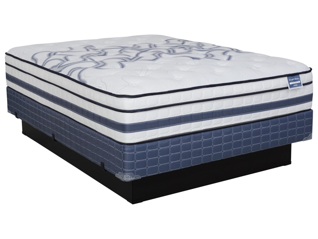 Diamond Mattress Dream Holiday Euro TopFull Med. Firm Euro Top Mattress Set