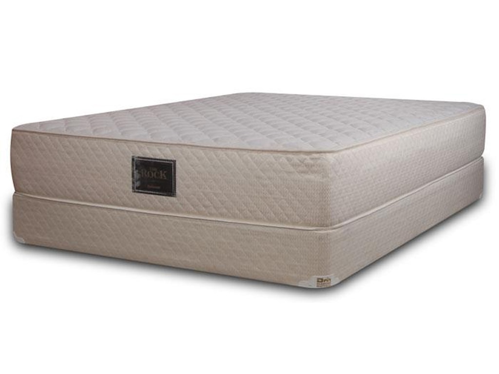 Diamond Mattress Specialty Firm Collection The Rock Cal King Extra Firm Mattress And Gold 8 Foundation Reeds Furniture Matt Mattress And Box Spring