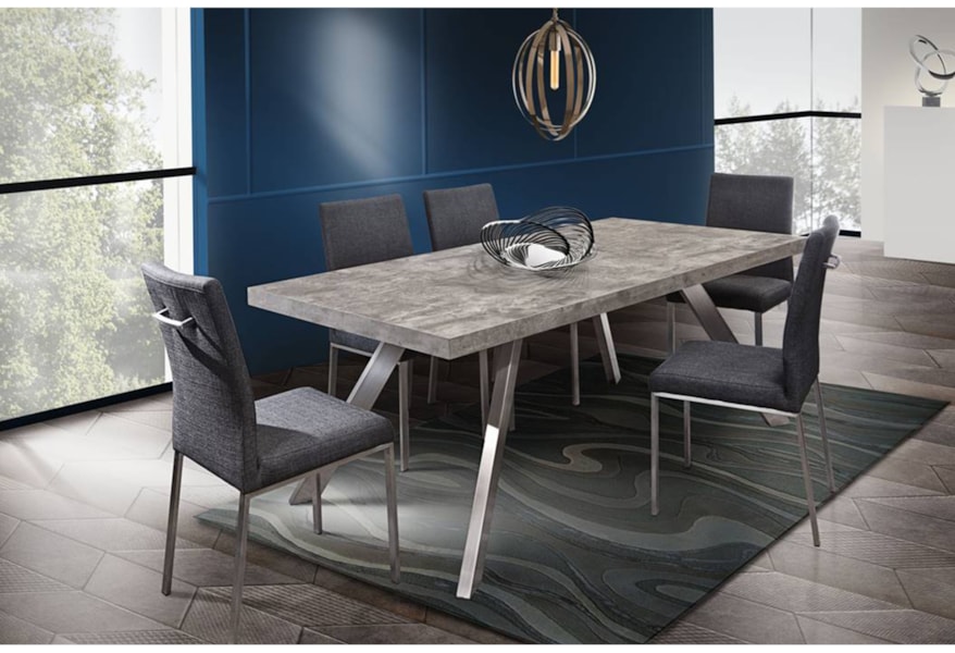 Diamond Sofa Carrera Tables Dining Table Red Knot Dining Tables