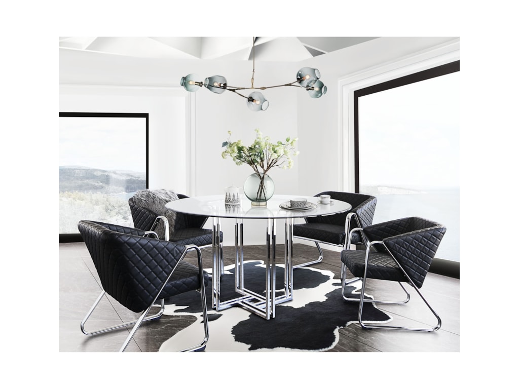 Diamond Sofa Deko Dining Table Red Knot Kitchen Tables Diamond Sofa Dekodining Table