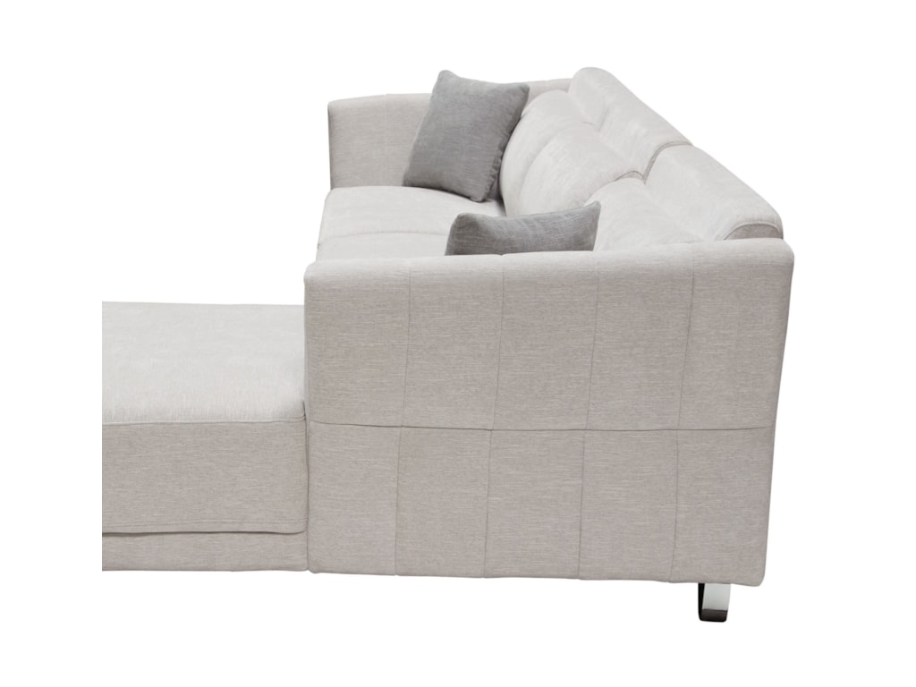 Diamond Sofa Naomi Naomirfsectba Contemporary Two Piece Sectional Diamond Sofa Naomisectional