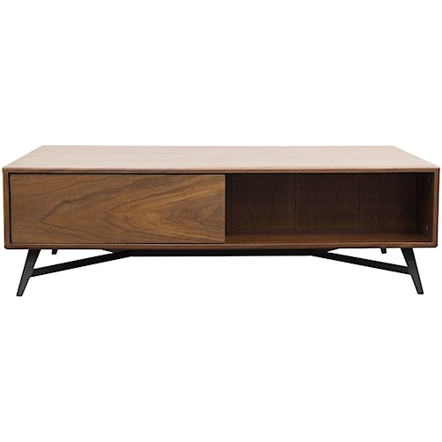 Diamond Sofa Tempo Contemporary Tail Table Boulevard Home Diamond Sofa Tempo Contemporary Tail Table