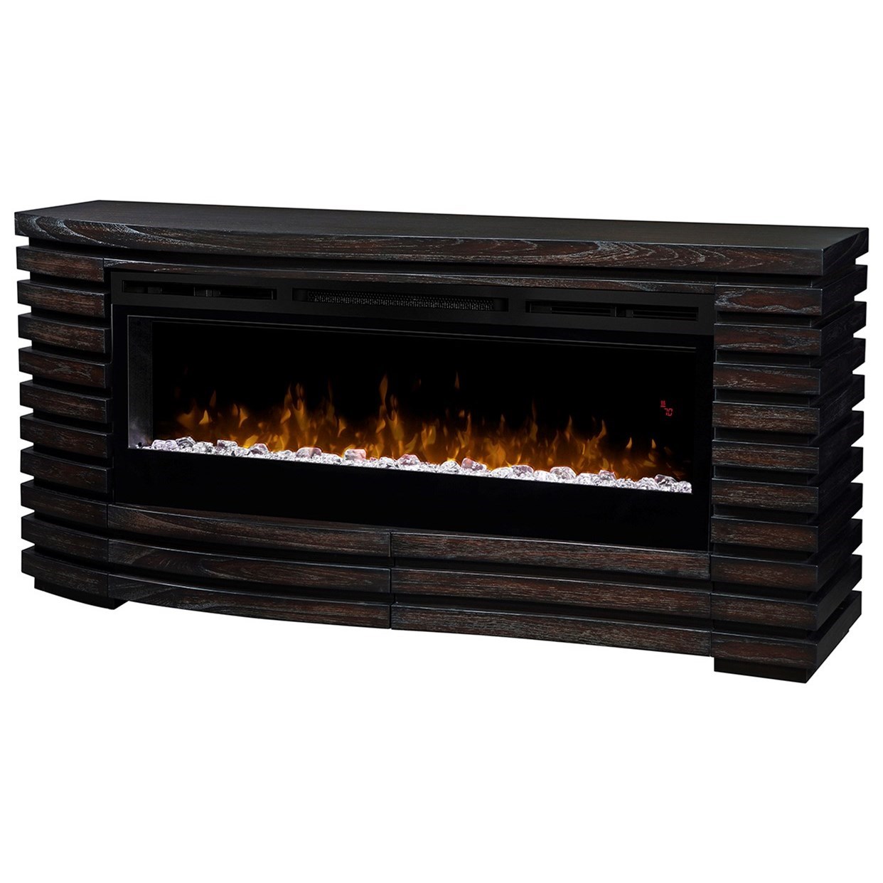 Dimplex Elliot Gds50g5 1587ht Mantled Fireplace With Waved Wood